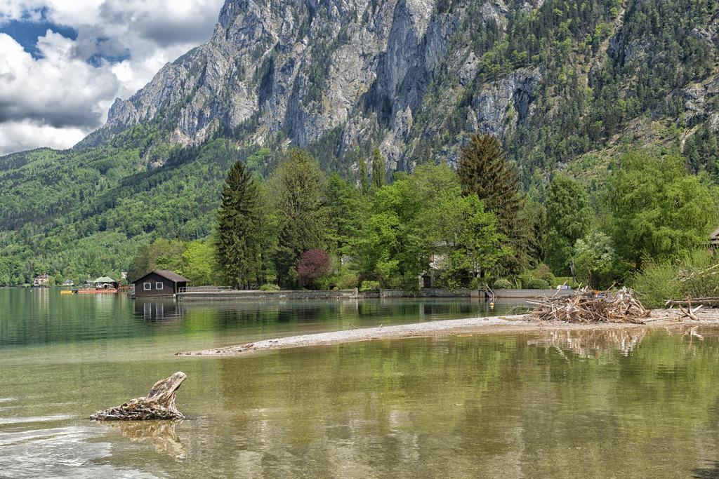 Gasthaus Pension Zur Nixe Steinbach am Attersee Eksteriør bilde
